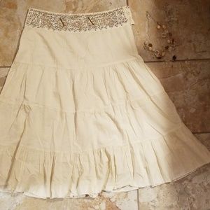 Boho beaded Charlotte Russe skirt